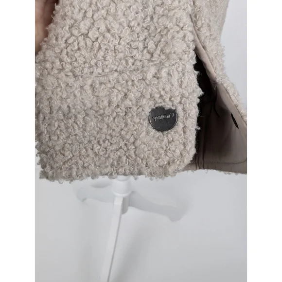 Vuori Sycamore Sherpa Long Shirt Jacket Dark Salt Beige Size Small Gorpcore - Picture 7 of 11